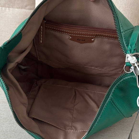 Green Leather Hobo Bag - Picture 7 of 8